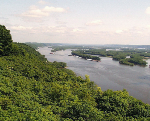 Photo of the Mississippi River Valley