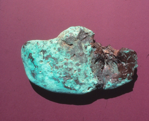 Photo of copper nugget