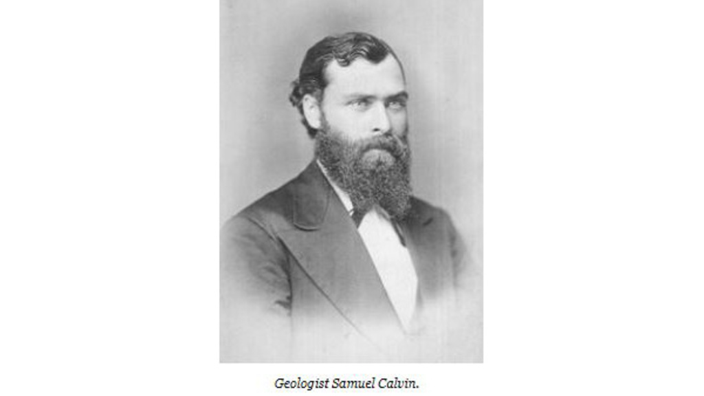Photo of geologist Samuel Calvin