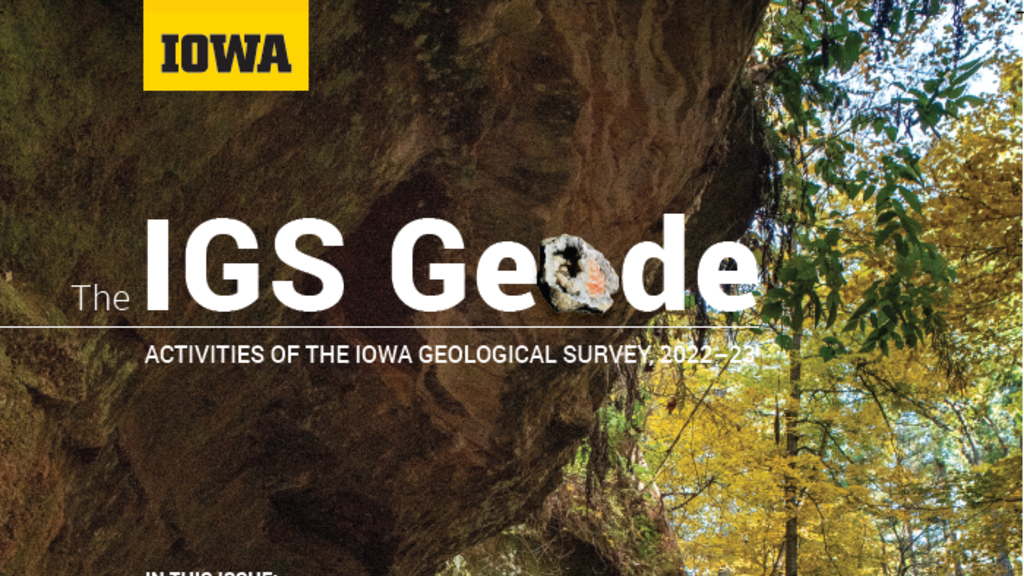 front image of IGS Geode publication