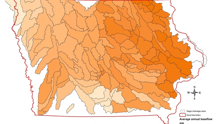 Iowa map